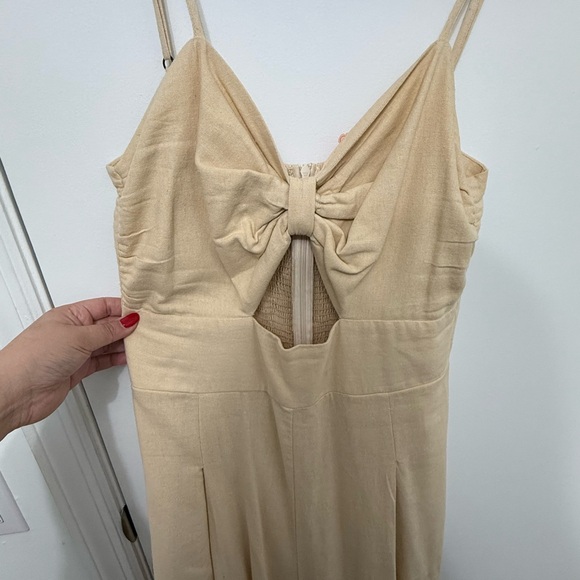 FARM Rio Cream Jumpsuit - Picture 2 of 5